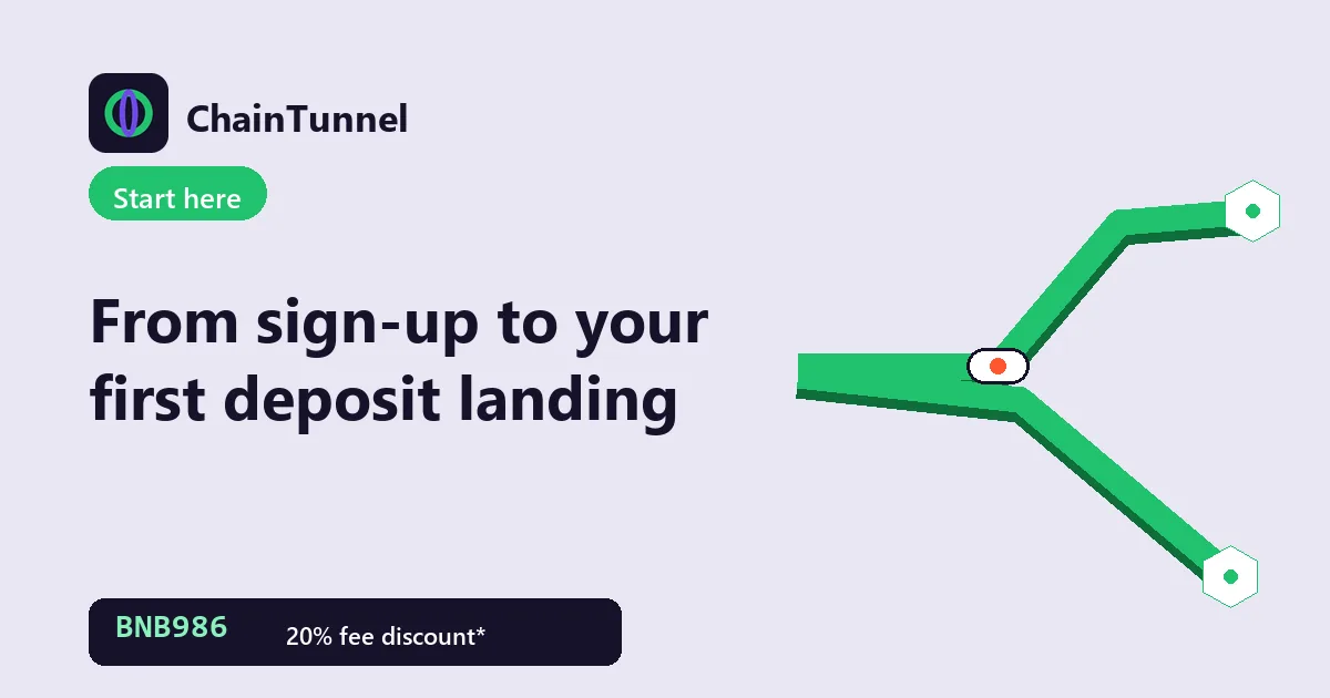 The beginner path from signing up for Binance to your first deposit landing: register, KYC, security setup, deposit on the right network, confirm arrival